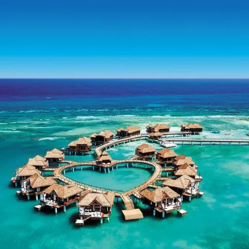 Maldives Overwater bunglows