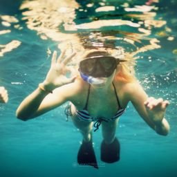 Snorkling in Maldives