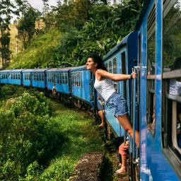 Train Trip Sri Lanka 1